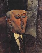 Amedeo Modigliani Portrait of Max Jacob (mk39) Sweden oil painting artist